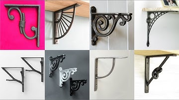 100 DIY Shelf Brackets – How To Build A Shelf Bracket   Metal shelves brackets 2003