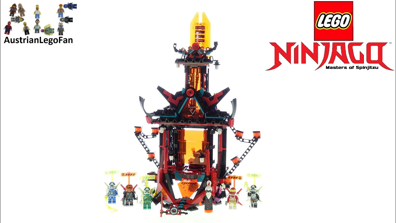 LEGO Ninjago 71712 Empire Temple of Madness - Lego Speed Build Review -  YouTube