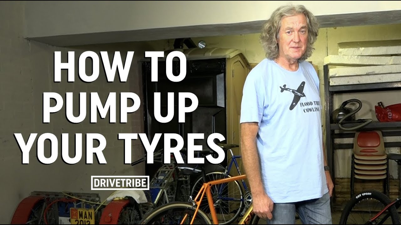 Let James May teach you how to pump up a bicycle tyre