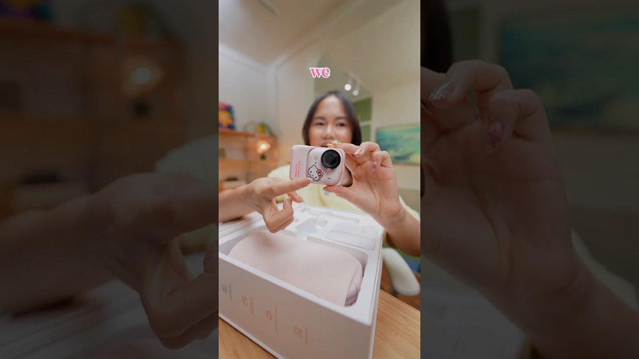 Thumbnail for Hello Kitty just entered the chat ✨🌸 love this collab! #hellokitty #insta360goultra
