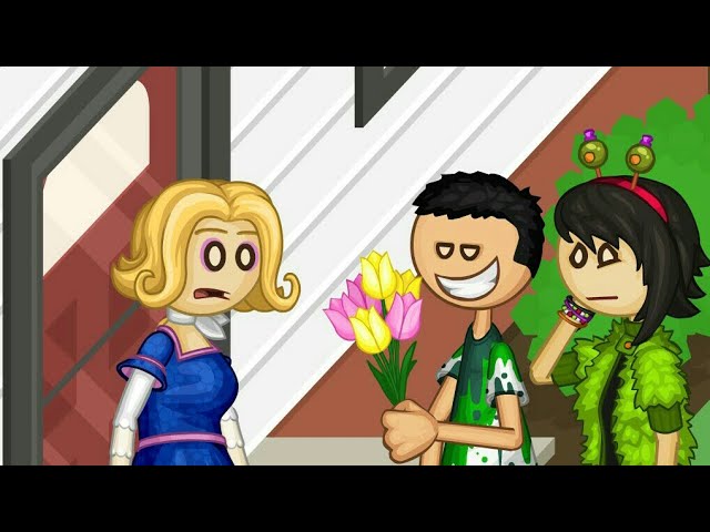 Papa Louie Pals Animation: Osan Flirt Yuko - YouTube