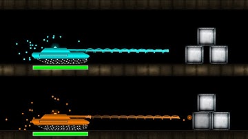 The Upgradable Tank (with Sound Effects) - Marble Race in Algodoo