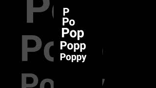 Download Lagu p, po, pop, poppy and poppy-r7w MP3