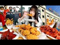 BBQ 본사에서 치킨 먹었더니.. 황금올리브 자메이카 먹방