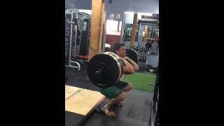 Heels Elevated Eccentric Accentuated Paused Front Squat