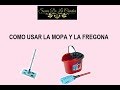 ✅ Cómo *USAR LA MOPA Y LA FREGONA*  Limpiar SIN ASPIRADORA. **CONSEJOS**