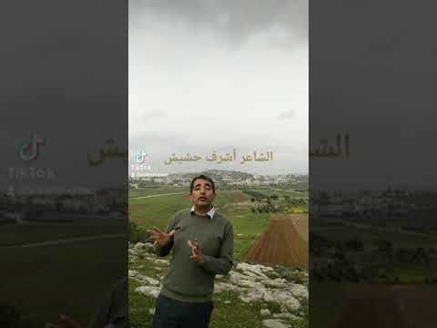 الشاعر الفلسطيني أشرف حشيش