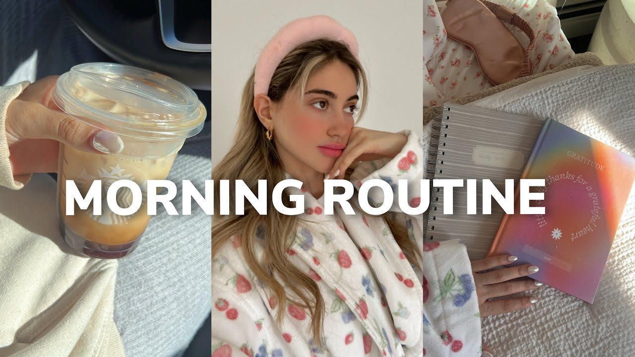 MY MORNING ROUTINE calming, productive & simple - YouTube