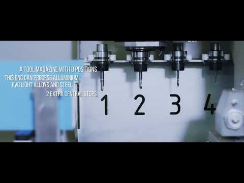P107 CNC machining center for Aluminium