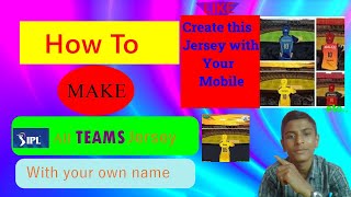 Make a IPL all teams jersey online on your mobile📱. IPL jersey for your profile picture on so.media screenshot 5