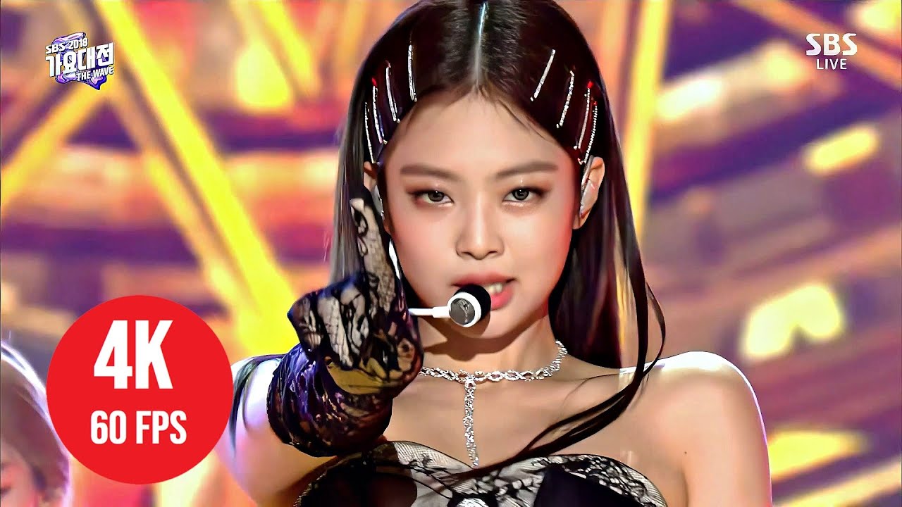 [ 4K LIVE ] JENNIE - SOLO - (181225 SBS 2018 Gayo Daejeon) - YouTube