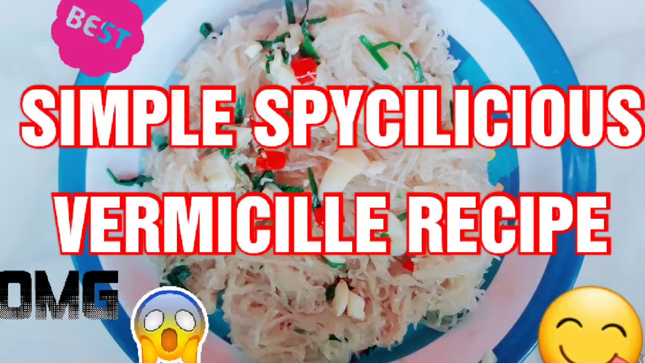 How to cook Simple Spicy Vermicille|Simple Nutricious Recipe meal