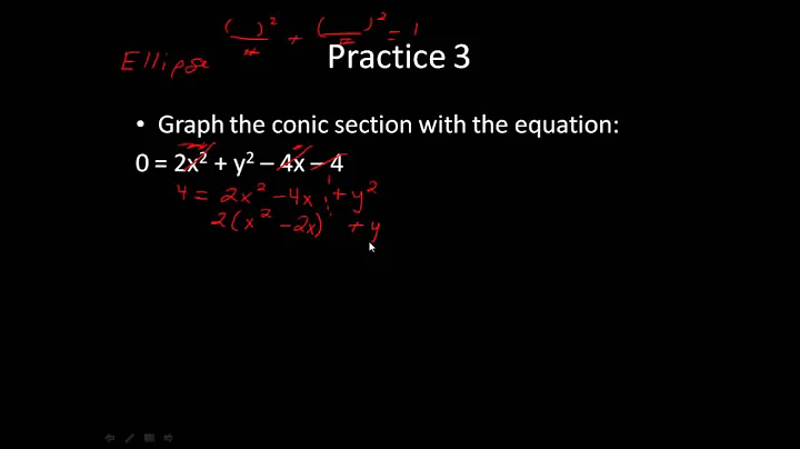 Classify Conic Sections