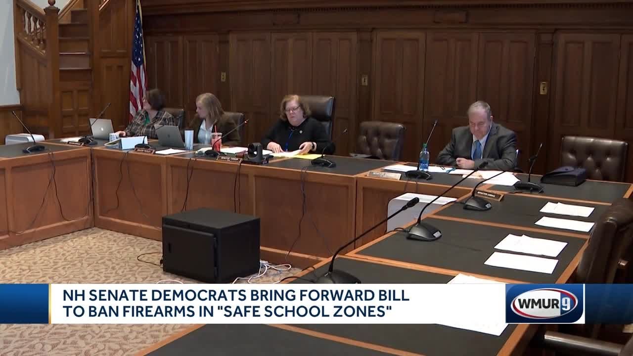 NH Senate Democrats bring forward bill to ban firearms in 'safe school