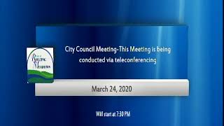 City Council Meeting 03-24-2020