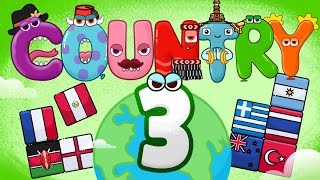 Песня стран и флагов мира (часть 3) : Откуда ты? обучение английскому языку в детском саду