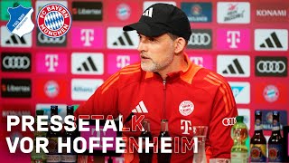 Pressetalk vor TSG Hoffenheim - FC Bayern | 🇩🇪