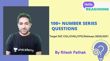 100+ Number Series Questions | Reasoning | Target SSC CGL/CHSL/CPO/ Railway 2020/2021