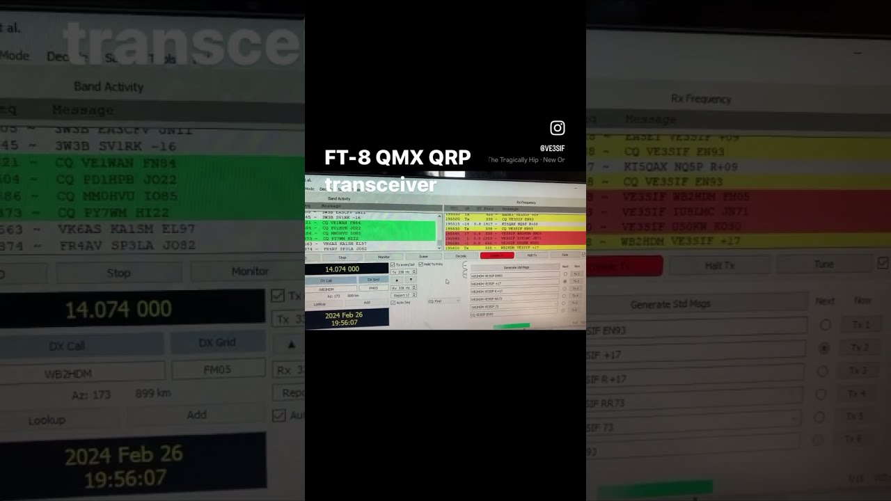 QMX QRP FT 8 Contacts Hamradio Qrp