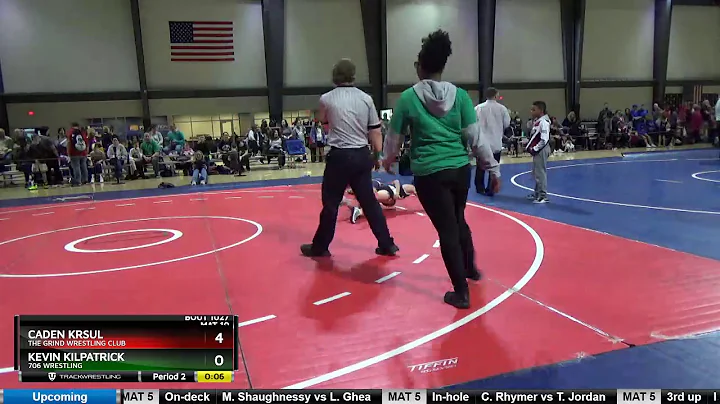 10U 71 Caden Krsul The Grind Wrestling Club Vs Kev...