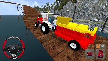 Swaraj Thresher Offroad Map Mod For Bussid - Bus Simulator Indonesia Gameplay - Android Games 