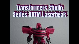 TF SS DOTM Laserbeak Transformation (Stop Motion)