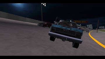 Racing a truck in Demolition Derby  3 #2