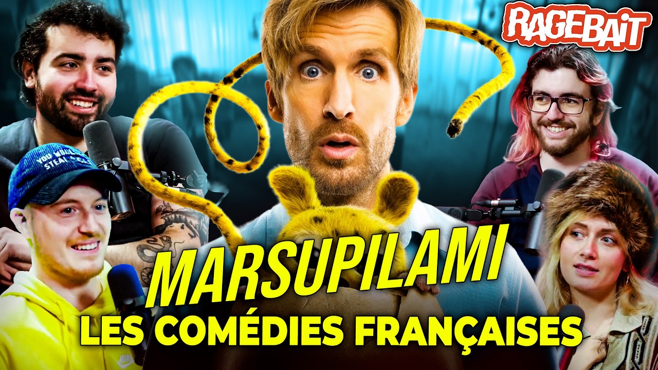 L'infâme MARSUPILAMI et problème des COMÉDIES FRANÇAISES ! (Lapanny et @NicolasDelage) Ragebait #12