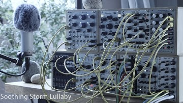 Soothing Storm Lullaby / Ambient Music for Relaxation / Plaits Tapographic Delay Nebulae Beads