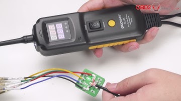 What are the functions of GODIAG GT101 PIRT Power Probe - obd2shop.co.uk