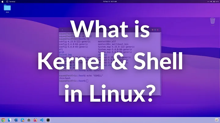 What is Kernel and Shell in Linux? Simple explanation within 5 mins