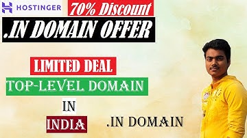 😱Loot Offer - Get .IN DOMAIN At Cheap Rate | Best Domain Offer | Cheap Domain Name Registration 2022