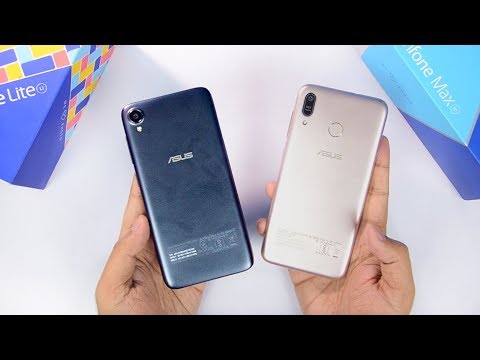 Asus Zenfone Max M1 & Zenfone Lite L1 Dual Unboxing & Hands on Review | Camera Samples