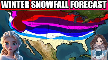 Your Snowfall Forecast For Winter 2025-2026!