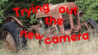 Trying Out The New Camera