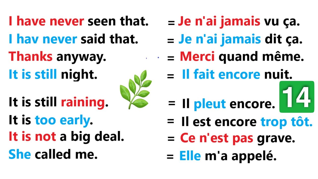 Ce N Est Pas Grave En Anglais