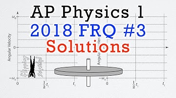 2018 #3 Free Response Question - AP Physics 1 - Exam Solution