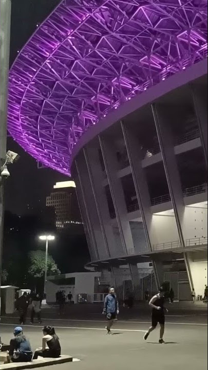 INDAHNYA LAMPU GBK MALAM HARI