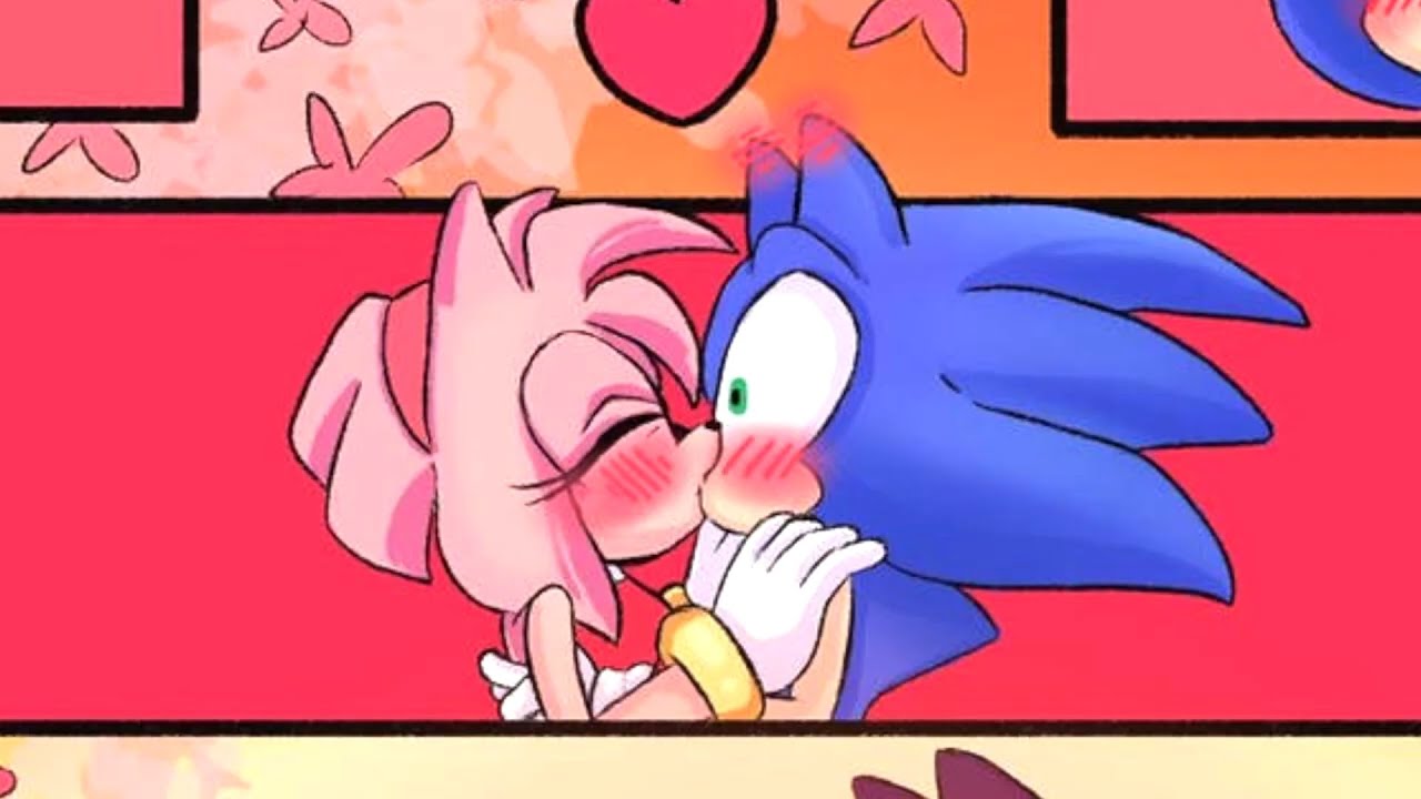 SONIC'S SURPRISE KISS! (Sonic Comic Dub) 