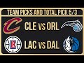 NBA Picks Today 5/3/2024 | NBA Bets Today NBA Predictions Today