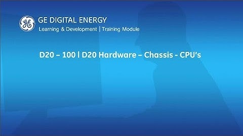 D20-101 l  Hardware CPU & Chassis v1