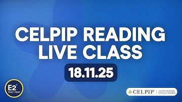CELPIP Reading - FREE E2 CELPIP Live Class!