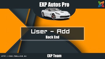 EXP Autos Pro - User Add(Back End).