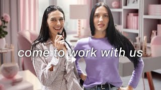 Come To Work w/ Devon Lee & Sydney Carlson | Black Friday Edition
