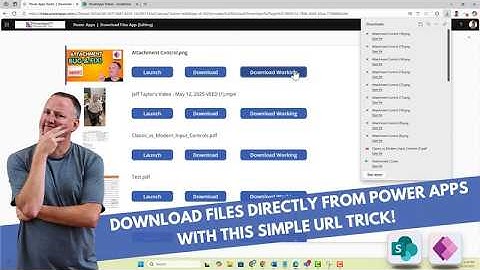 Power Apps Download Function