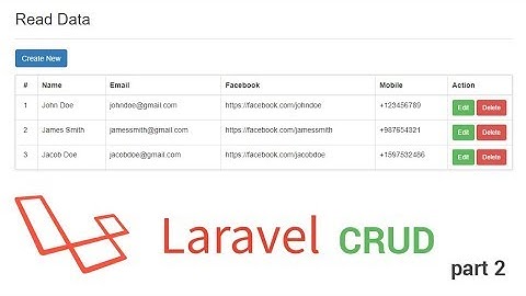 Laravel 5.6 CRUD Tutorial: Building a Simple Web Application with Bootstrap (Part 2)