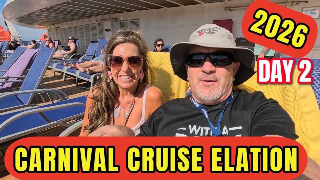 Carnival Elation Cruise Day 2 Sea Day |Tour | Dinning | Activities | What to do on the 2nd day 2026