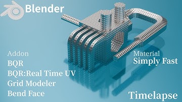 Blenderのアドオン「Grid Modeler」の紹介動画です。概要欄にURLがあります。#blender #addon #gridmodeler
