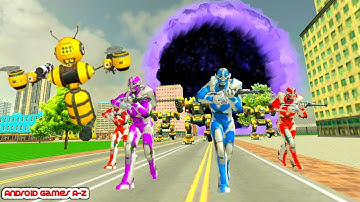 Bee Robot Car Transformation Game 2020 : Robot Car Game | #Part 1 | Android Gameplay FHD
