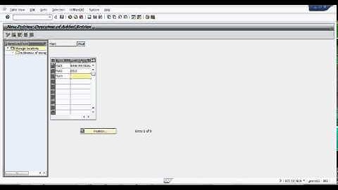 12 MAINTAIN STORAGE LOCATION IN SAP